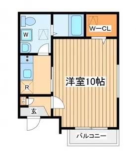 アリエッタ淵野辺【2階】の間取り