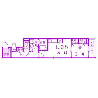 グランモート【2階】の間取り