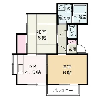 ロワール・Y【2階】の間取り