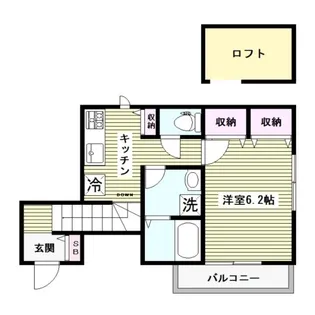 Kハウス【2階】の間取り