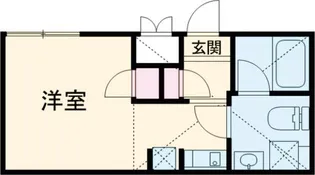 プティレスト中板橋【5階】の間取り