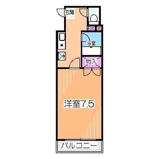 サンロワール中百舌鳥【2階】の間取り