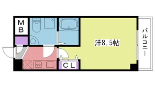 セレニテ甲子園【7階】の間取り