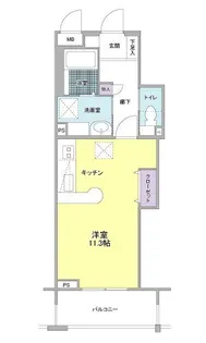 コート昴【1階】の間取り