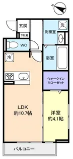 jyuto習志野台II【1階】の間取り
