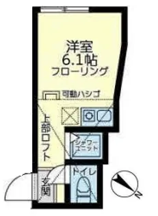 センチュリオン石川町【2階】の間取り