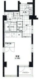 T-COURT武蔵小杉【2階】の間取り