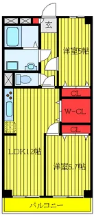 サニーコート滝野川【3階】の間取り