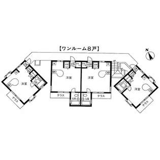 ライフビレッジ【2階】の間取り