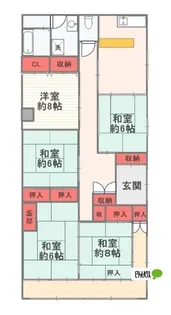 Lavie en Rose【1階】の間取り