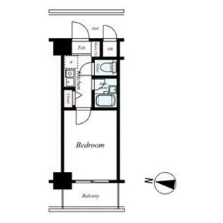 エスリード新神戸【5階】の間取り
