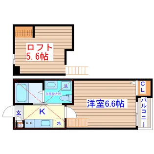 スクエア【1階】の間取り