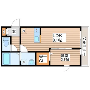 【新築】(仮)南光台3丁目新築AP【2階】の間取り