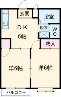エルディム新栄【1階】の間取り