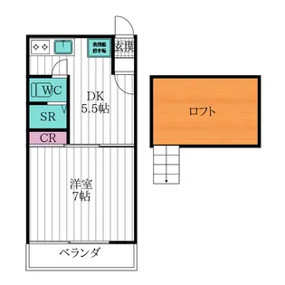 ガーデン杉並【2階】の間取り