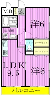 ウィル【4階】の間取り