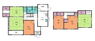 和歌山県岩出市山【一戸建】の間取り