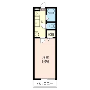 ヴィユー梅が丘【2階】の間取り