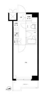 ルーブル北新宿【2階】の間取り