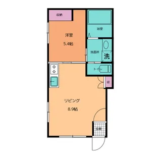 〇 スカイパーク【1階】の間取り