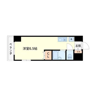 神奈川県川崎市川崎区池上新町1【マンション】の間取り