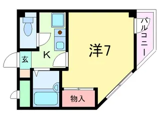 メゾンニコル【2階】の間取り