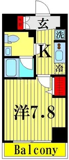 アイル イムーブル亀戸【7階】の間取り