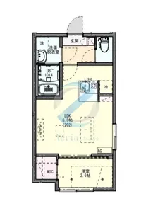東京都江戸川区西瑞江3【アパート】の間取り