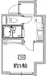 OPEN RISE尾久銀座I【1階】の間取り