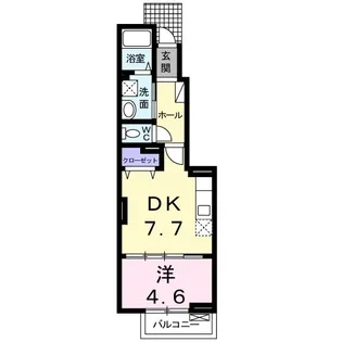 メゾン ロワール【1階】の間取り