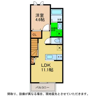 HINATA Garden【2階】の間取り