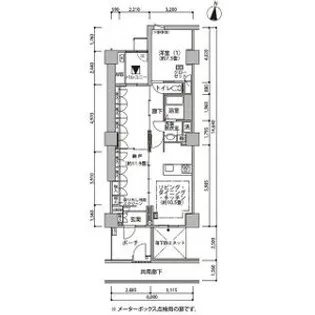 東雲キャナルコートCODAN21号棟【5階】の間取り