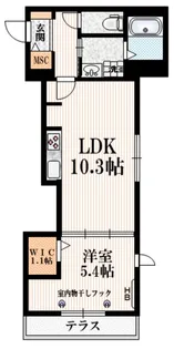 MMテラス中野【2階】の間取り