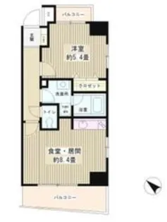 パークエザンス【3階】の間取り