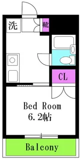 Yurigaoka Place (百合ヶ丘プレイス)【5階】の間取り