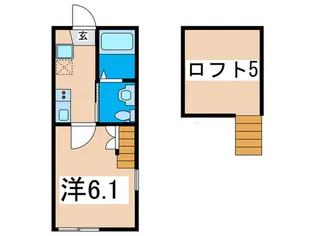 セレスト横浜戸塚【2階】の間取り