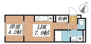 エクウス中村橋【2階】の間取り