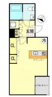 CFジオーレ大師駅前【3階】の間取り