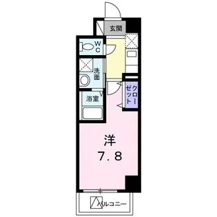 サンリバーアイランド【3階】の間取り