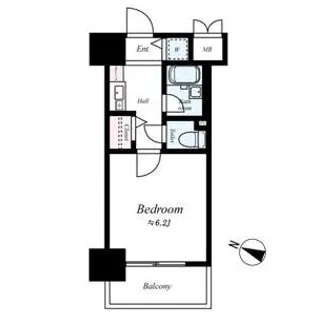 パラシオ塚本II2号棟【2階】の間取り