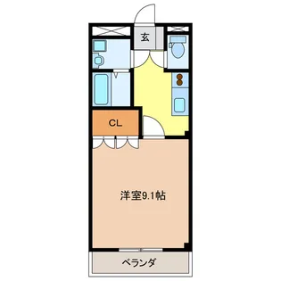 SAKURA【2階】の間取り