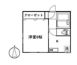 三和梅里【2階】の間取り