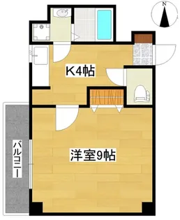 ジュネスシャトーB【3階】の間取り