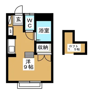 ピアックス【1階】の間取り
