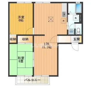 メゾンノーブル【1階】の間取り