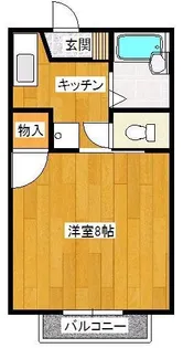 グレイス三宅【1階】の間取り