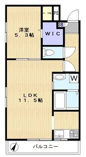メゾン・ブランシェ【2階】の間取り