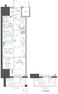 ZOOM本郷【11階】の間取り