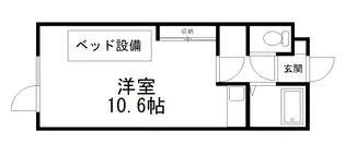 大栄緑ヶ岡ハイツ【1階】の間取り