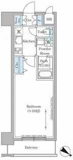 ステラテラス【7階】の間取り